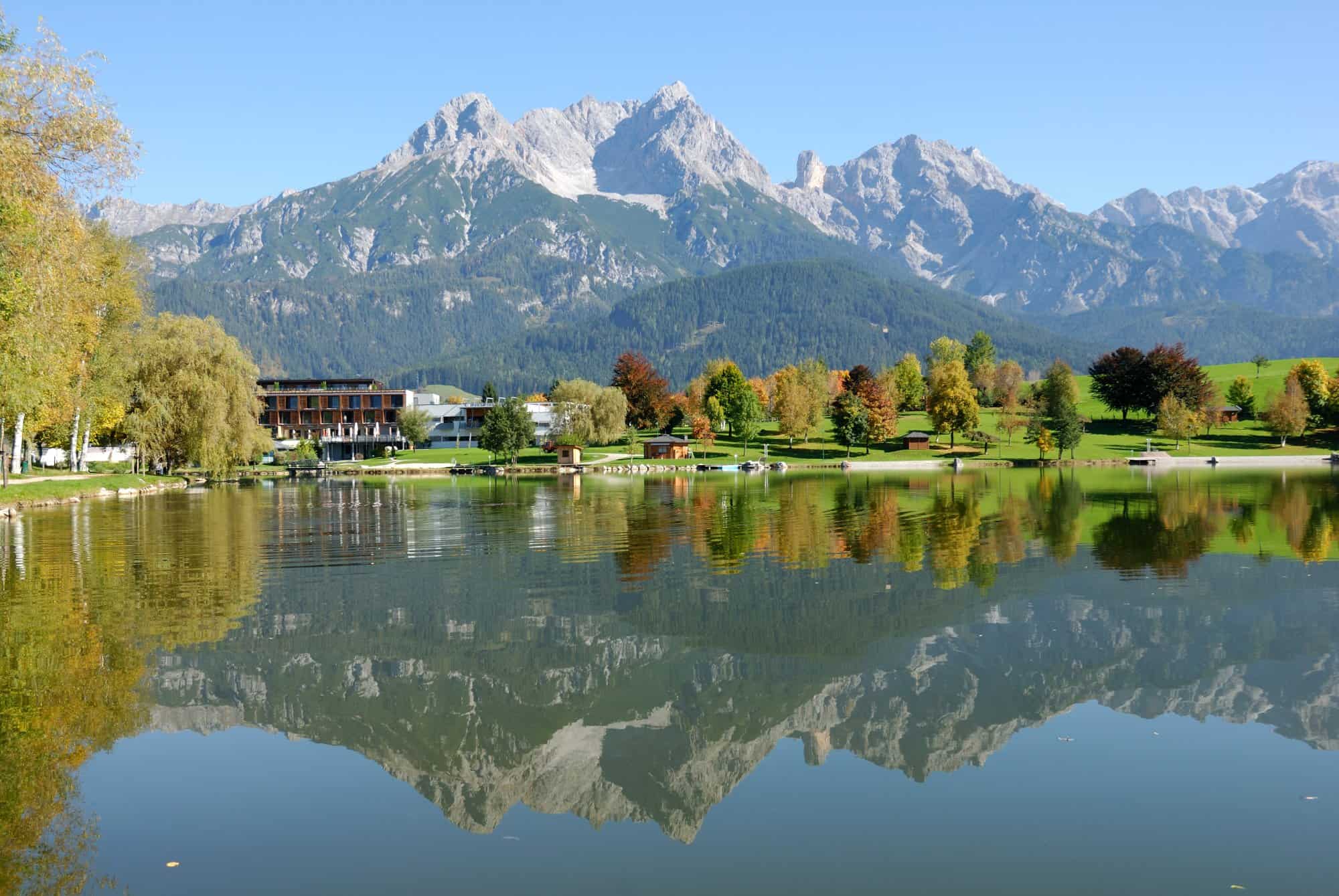 Ritzensee Saalfelden -c- Foto Lebesmühlbacher Ritzensee Saalfelden -c- Foto Lebesmühlbacher